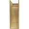 Ekena Millwork 12"W x 24"D x 36"H Classic Olympic Rough Cedar Woodgrain TimberThane Corbel, Primed Tan CORUR12X24X36OLYRCPR - alternate 3